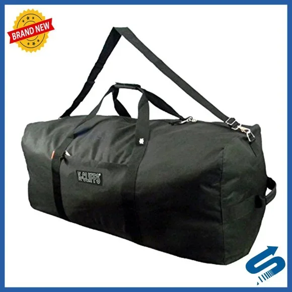 Large Heavy Duty Duffel Bag for Sports Gear Travel Equipment